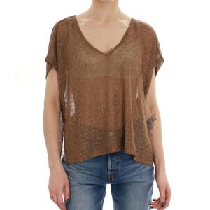 T-SHIRT LAMINATA BRONZO